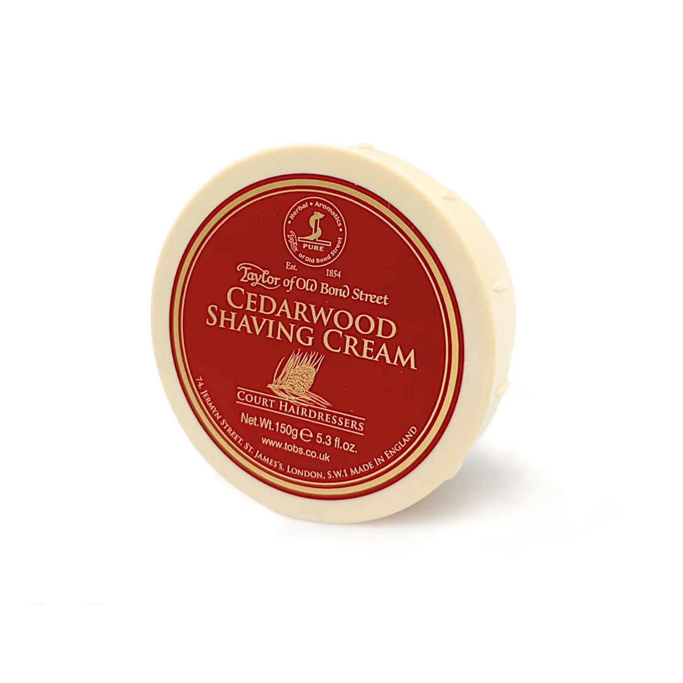 TAYLOR OF OLD BOND STREET - CEDARWOOD SHAVING CREAM BOWL
