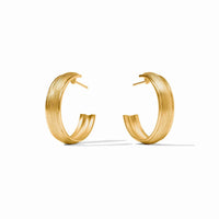JULIE VOS COBBLESTONE HOOP - MEDIUM
