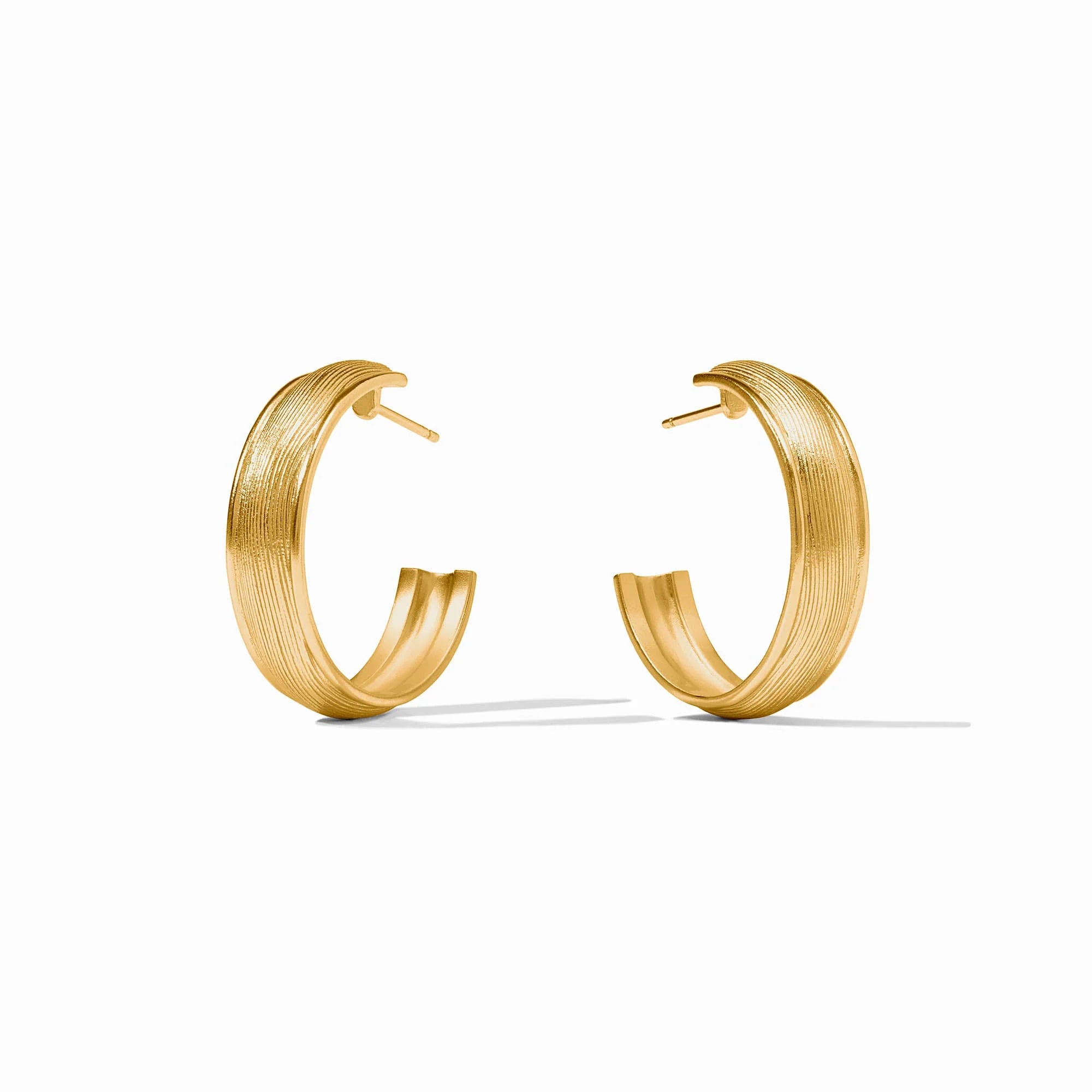 JULIE VOS COBBLESTONE HOOP - MEDIUM