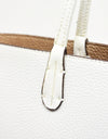 REMI/REID DEPARTURE REVERSIBLE TOTE BAG - WHITE/GOLD