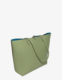 REMI/REID DEPARTURE REVERSIBLE TOTE BAG - SAGE/TEAL