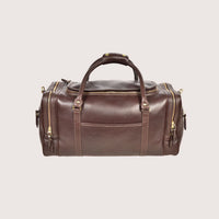 ASTON LEATHER - HENLEY CARRY-ON BAG - BROWN LEATHER