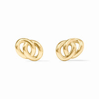 JULIE VOS DOLCE LINK STUD EARRING