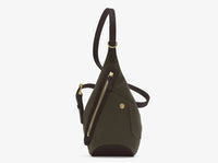MISMO M/S DROP BAG - ARMY/DARK BROWN