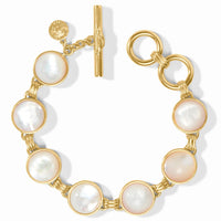 JULIE VOS ESSEX STONE BRACELET - MALACHITE GREEN