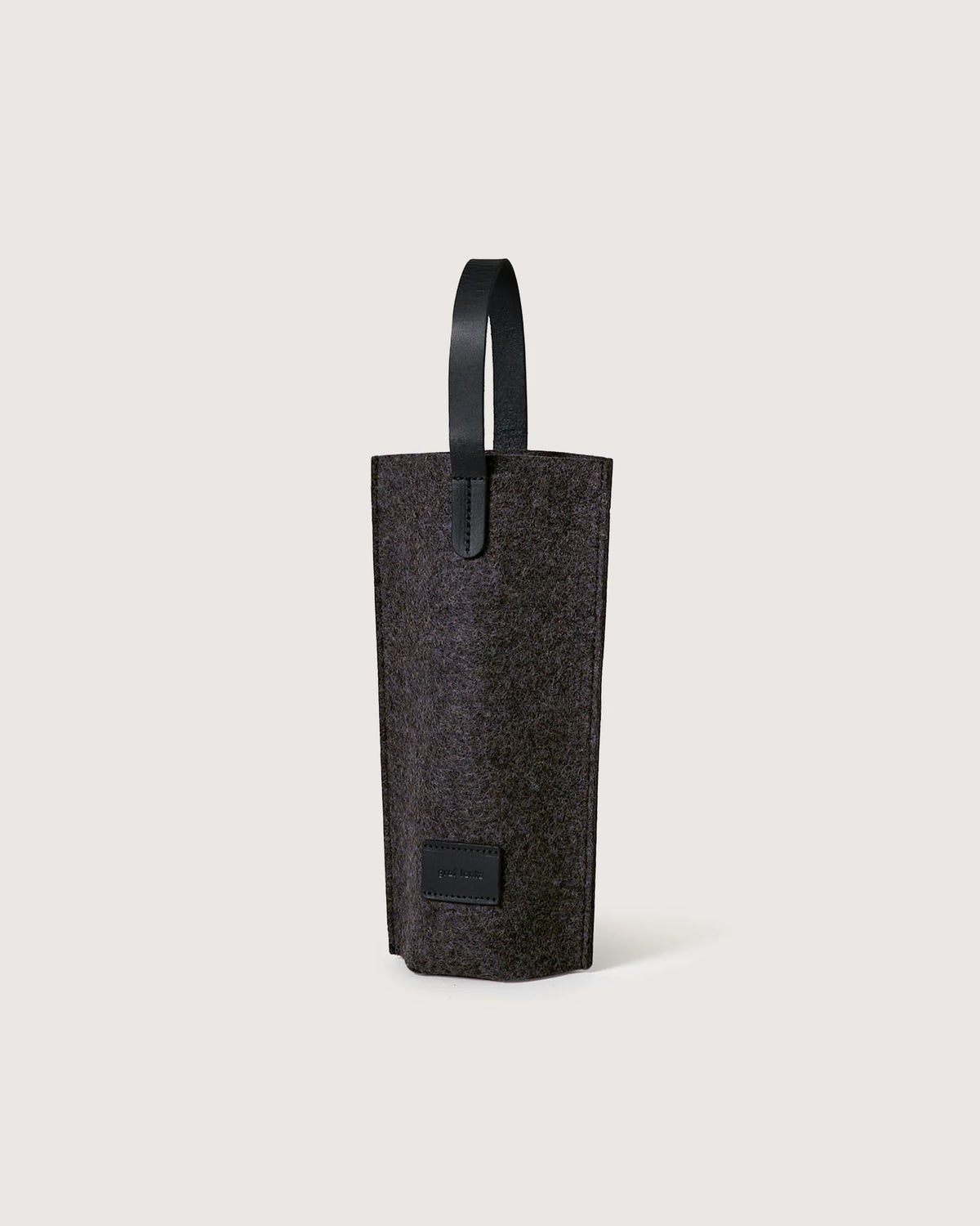 GRAF LANTZ - HANA MERINO WOOL BOTTLE BAG - CHARCOAL