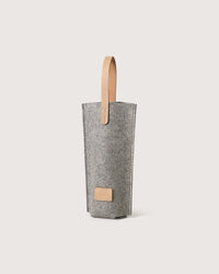 GRAF LANTZ - HANA MERINO WOOL BOTTLE BAG - GRANITE