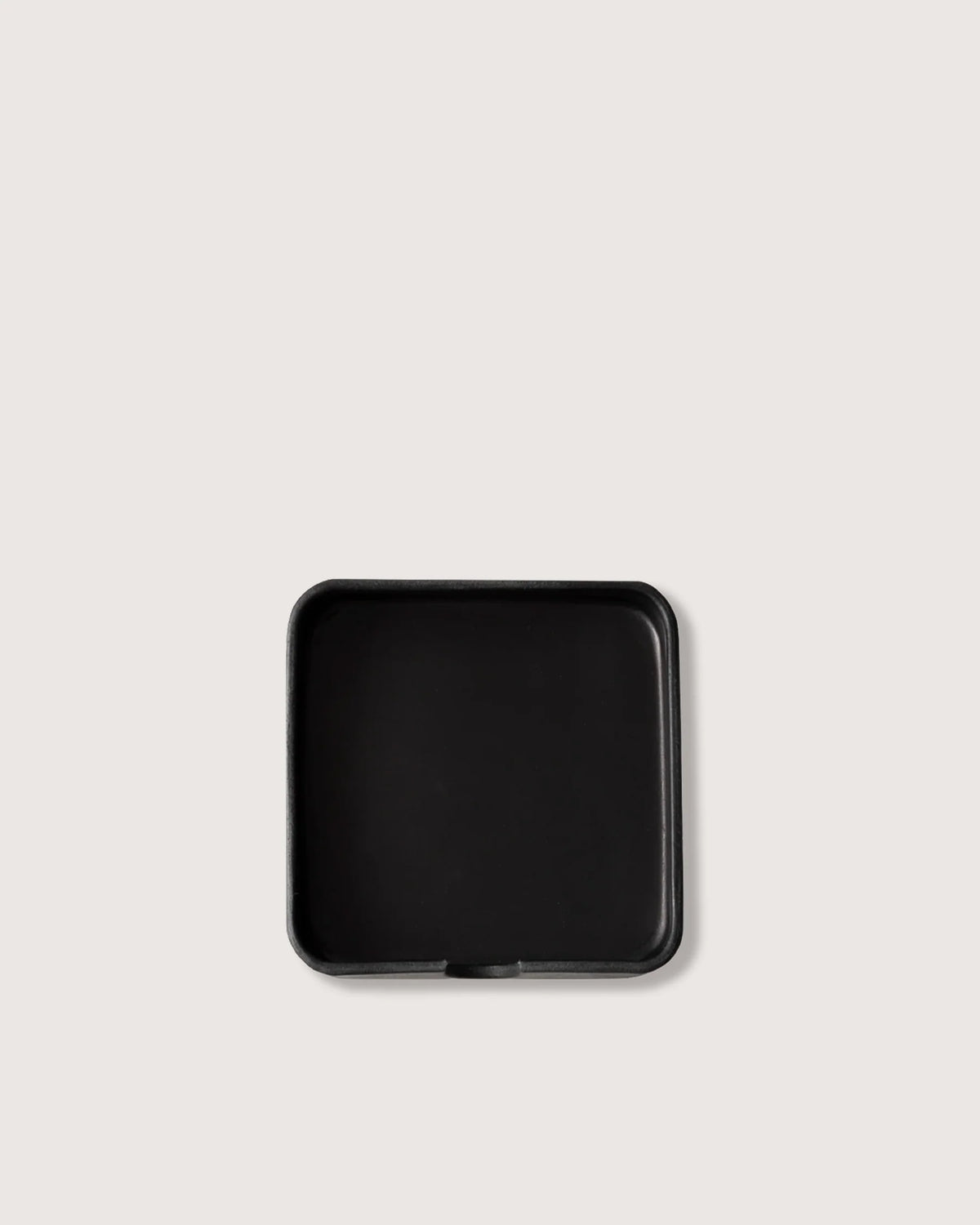 GRAF LANTZ - KOBON LEATHER SQUARE TRAY - BLACK