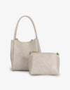 REMI/REID HOLLACE MINI WAXED TOTE BAG - CREAM