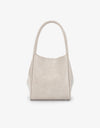 REMI/REID HOLLACE MINI WAXED TOTE BAG - CREAM