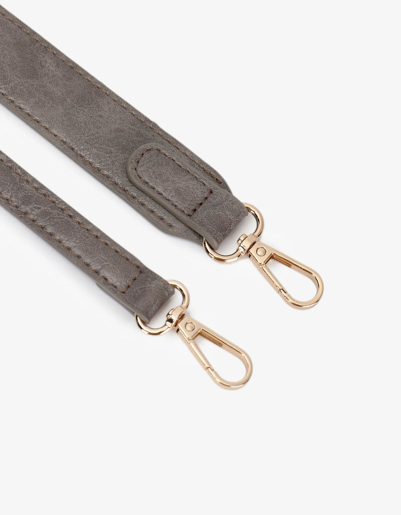 REMI/REID HOLLACE MINI WAXED TOTE BAG - GREY