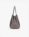 REMI/REID HOLLACE MINI WAXED TOTE BAG - GREY