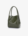 REMI/REID HOLLACE MINI WAXED TOTE BAG - OLIVE