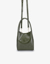 REMI/REID HOLLACE MINI WAXED TOTE BAG - OLIVE