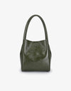 REMI/REID HOLLACE MINI WAXED TOTE BAG - OLIVE