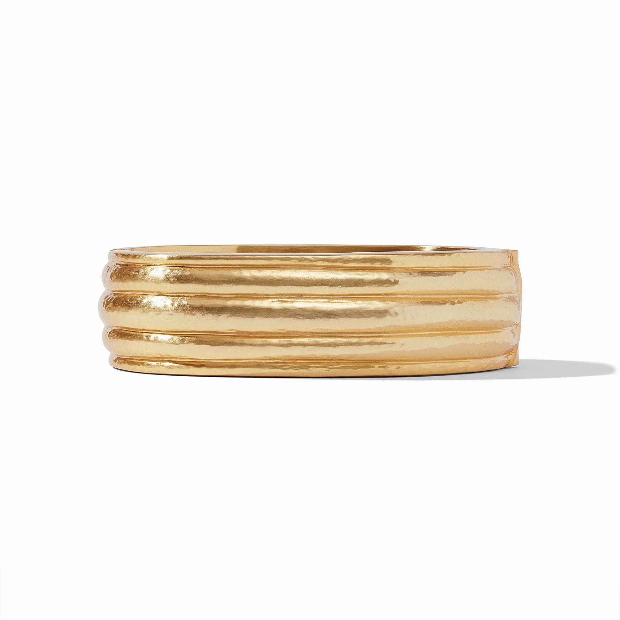 JULIE VOS HAVANA STATEMENT HINGE BANGLE