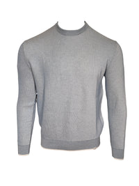 PAUL & SHARK MEN'S RIVIERA FEATHER CREW SWEATER - LIGHT BLUE