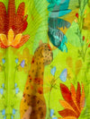 CALABRESE 1924 LINEN & SILK SCARF - GREEN JUNGLE