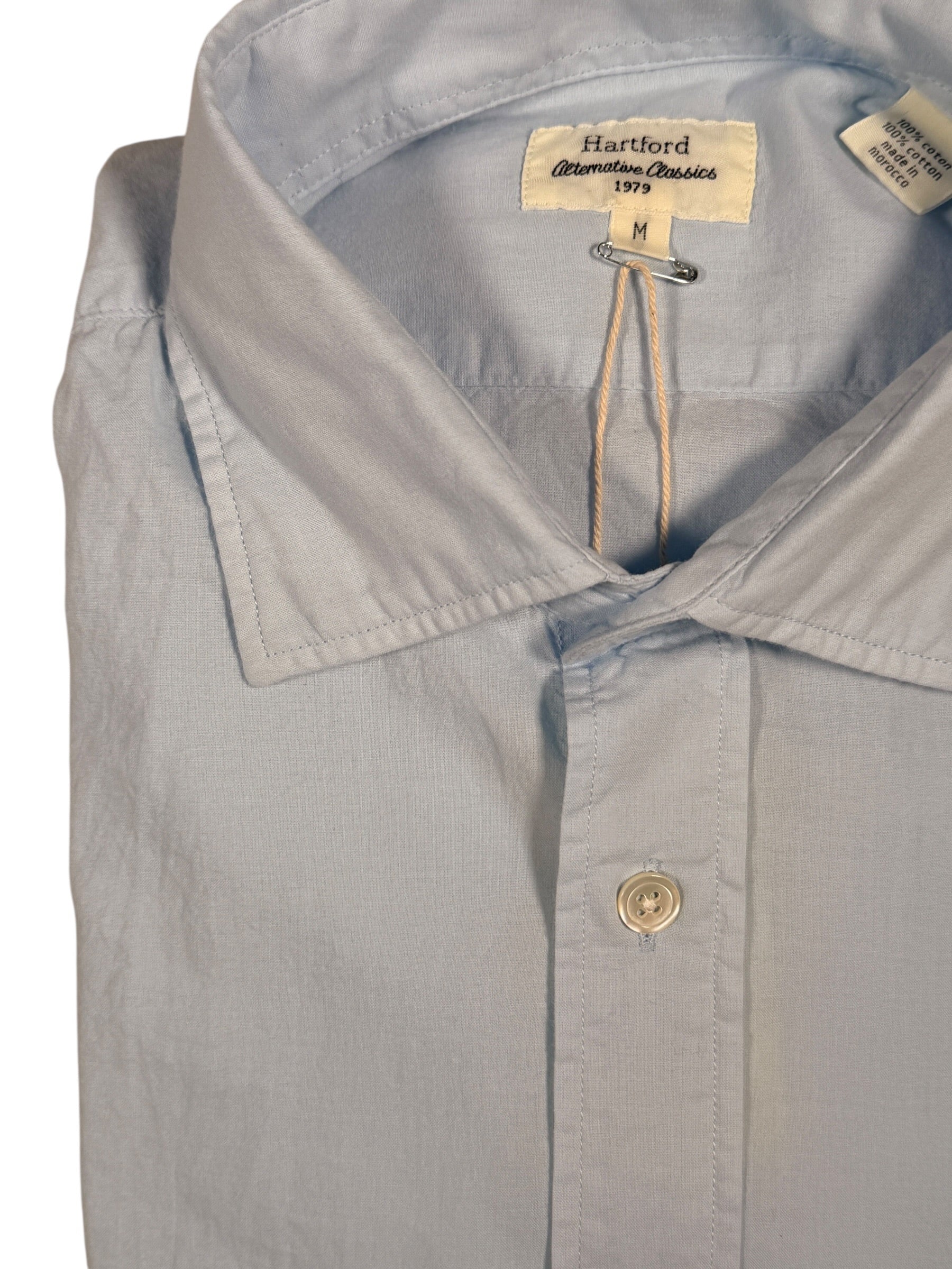 HARTFORD MEN'S CASUAL COTTON SHIRT - SKY