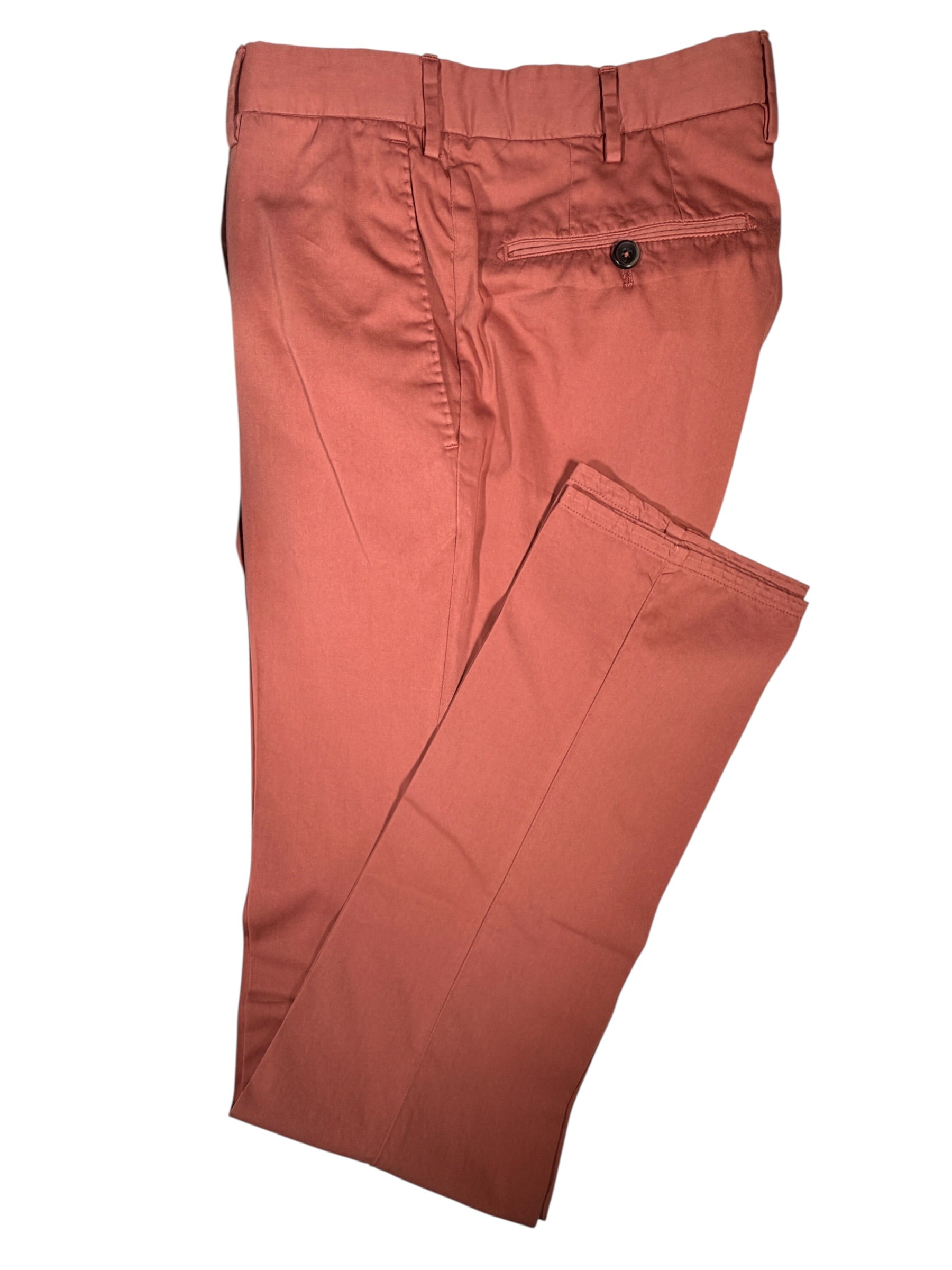 PT TORINO MEN'S SILKOCHINO TROUSER - BRICK
