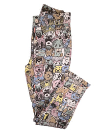 MAC WOMEN'S DREAM SUMMER DENIM JEAN - DOGGIE PRINT