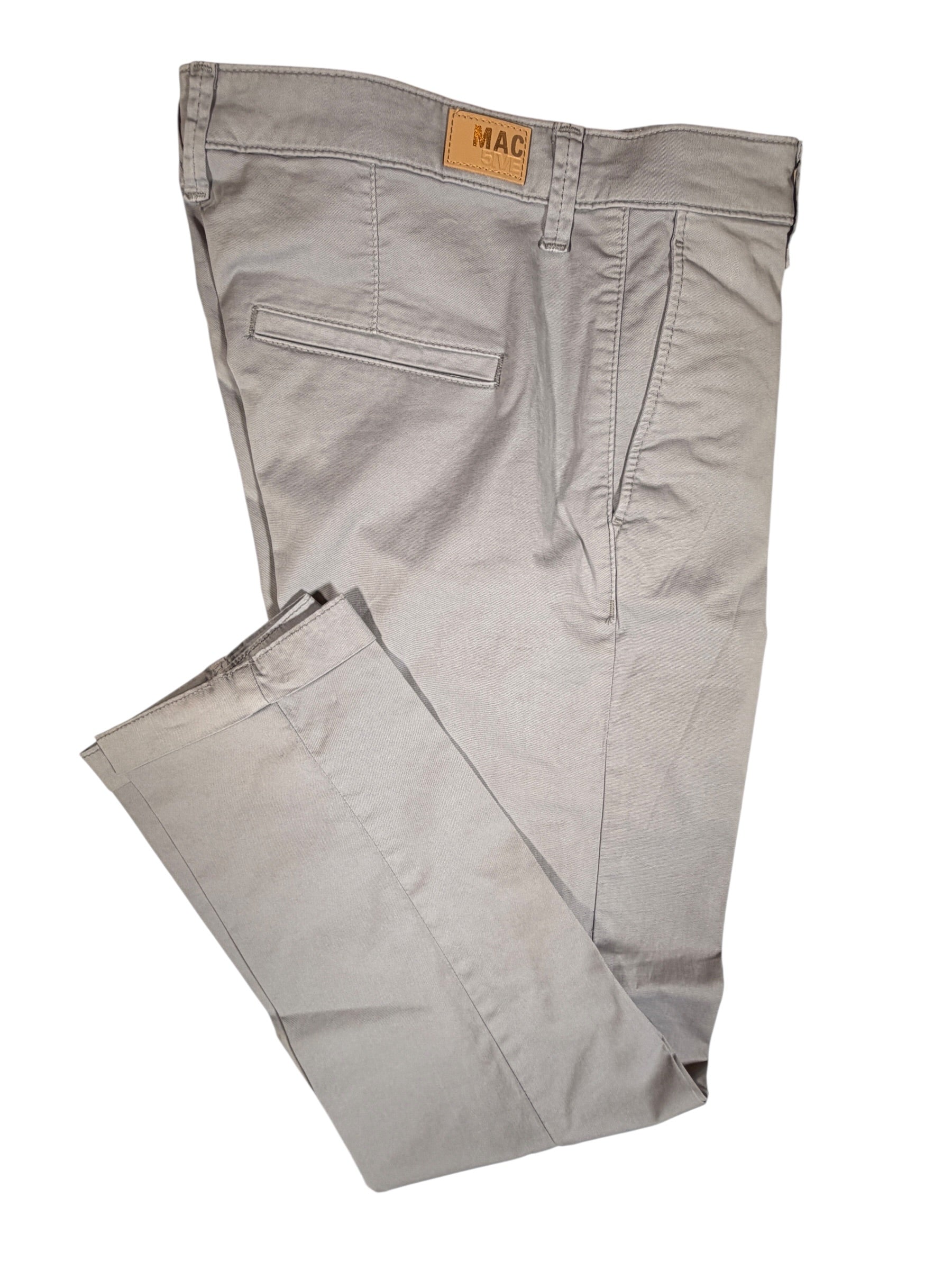 MAC WOMEN'S TURN UP CHINO - CASHMERE BLUE