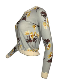 IN BED WITH YOU CARDIGAN - LIGHT BLUE POPPY