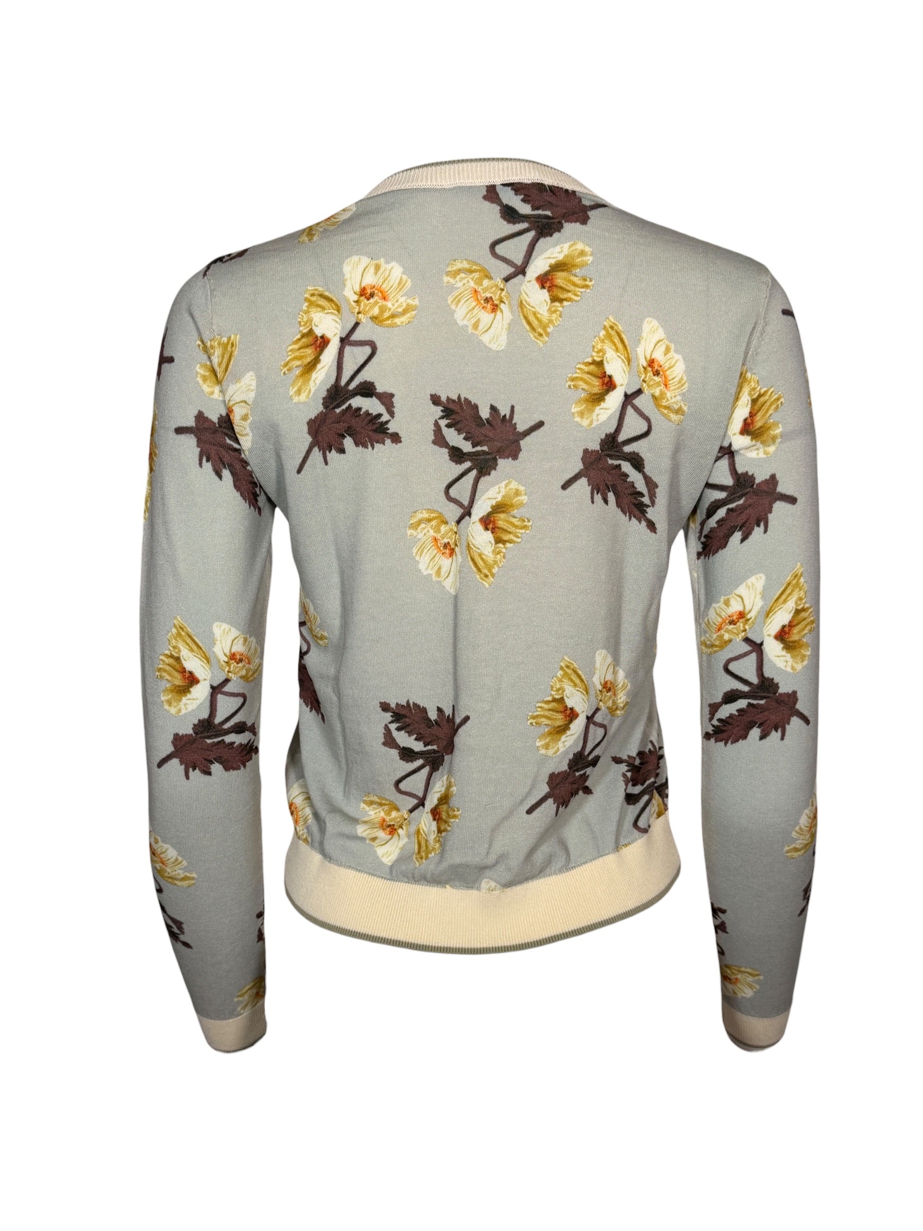 IN BED WITH YOU CARDIGAN - LIGHT BLUE POPPY