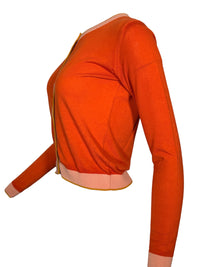 IN BED WITH YOU CARDIGAN - SOLID ORANGE