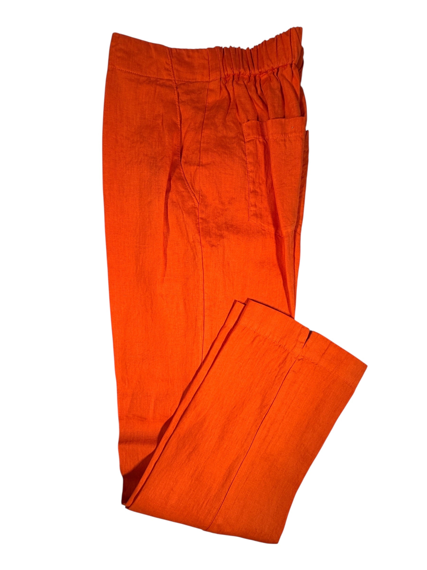 ROSSO 35 LINEN PANT - ORANGE