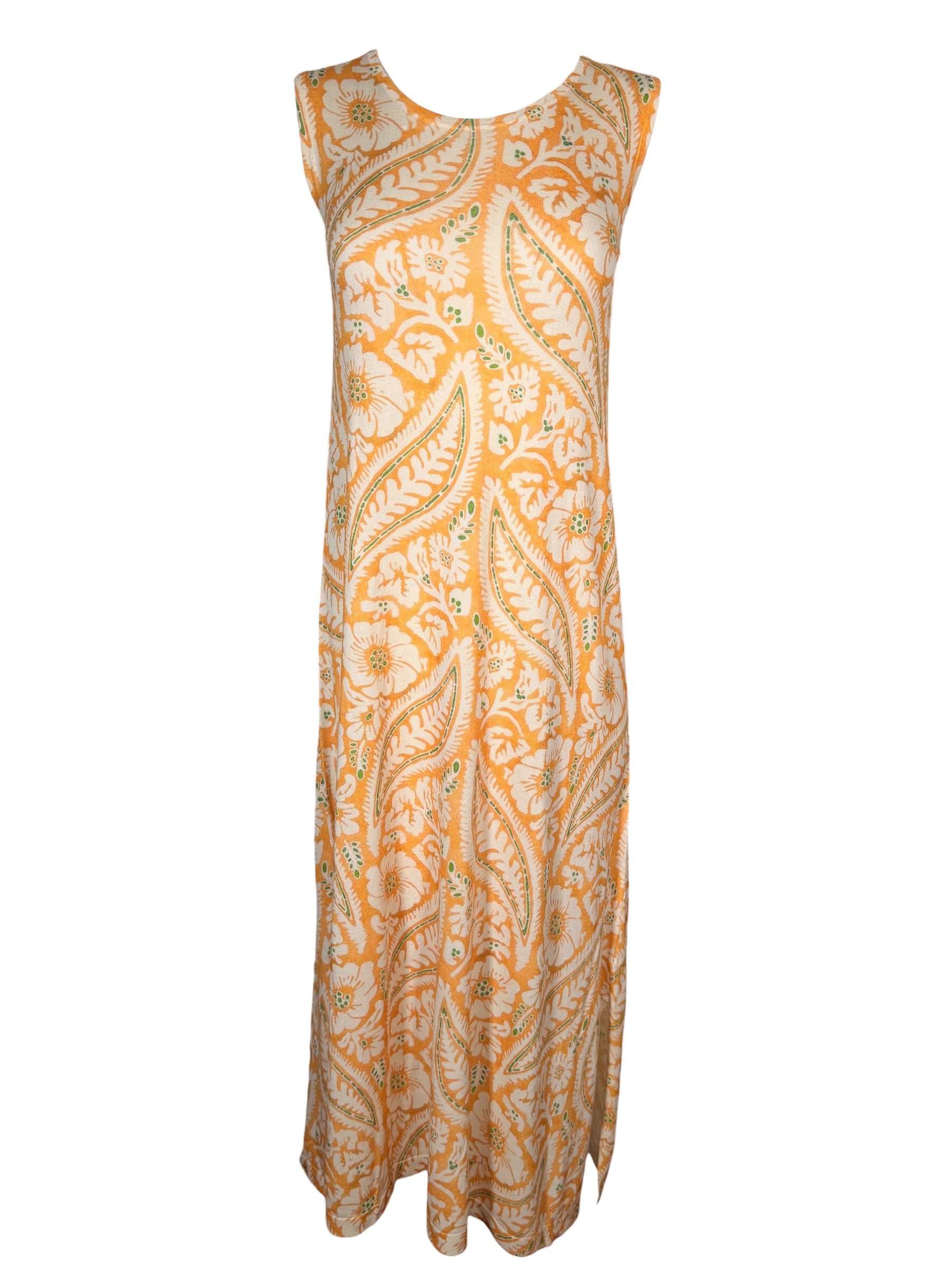 IN BED WITH YOU DRESS - ORANGE FLORAL