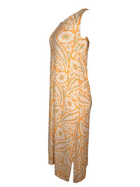 IN BED WITH YOU DRESS - ORANGE FLORAL