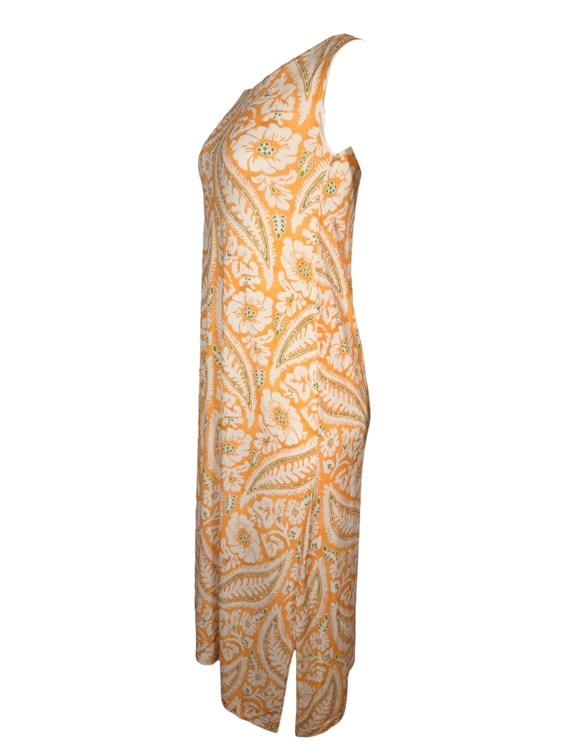 IN BED WITH YOU DRESS - ORANGE FLORAL