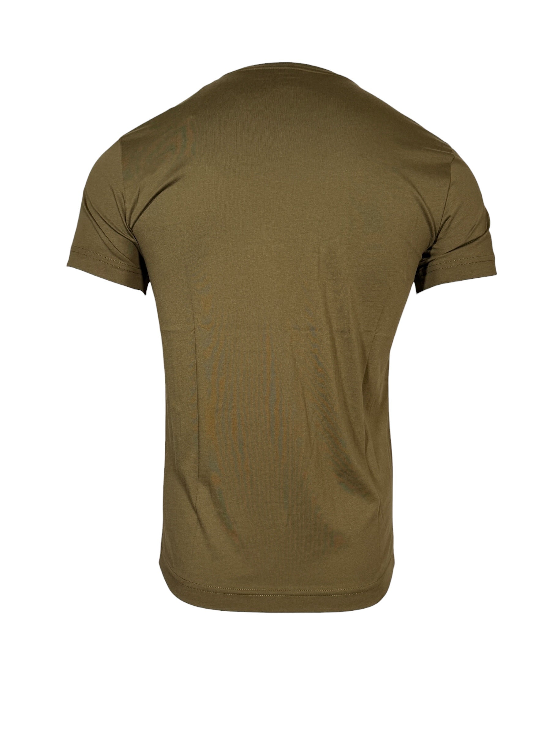 GEORG ROTH MEN'S PIMA T-SHIRT - SHORT-SLEEVE - OLIVE
