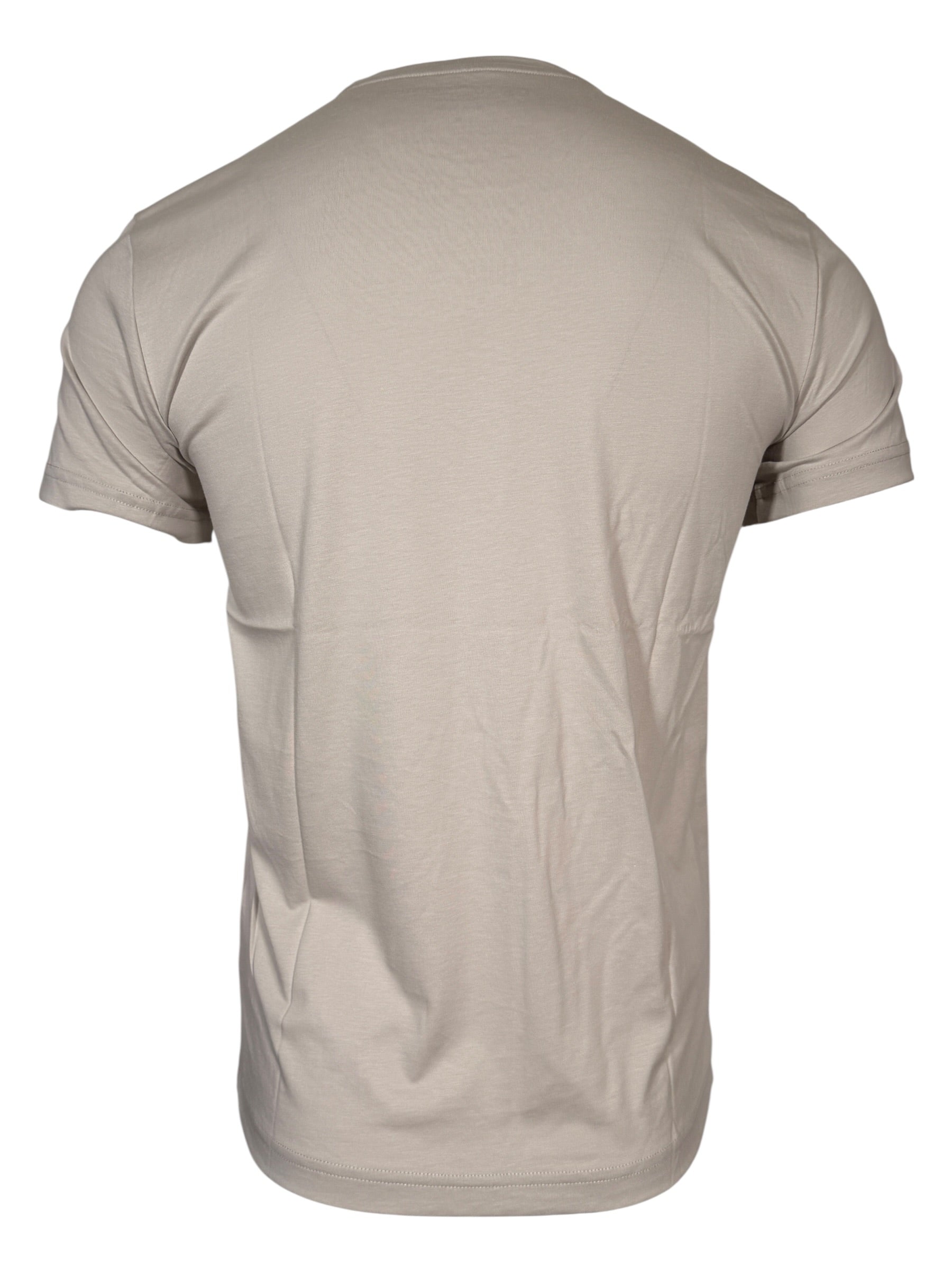 GEORG ROTH MEN'S PIMA T-SHIRT - SHORT-SLEEVE - CEMENT