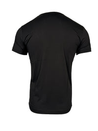 GEORG ROTH MEN'S PIMA T-SHIRT - SHORT-SLEEVE - BLACK