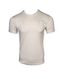 GEORG ROTH MEN'S PIMA T-SHIRT - SHORT-SLEEVE - WHITE