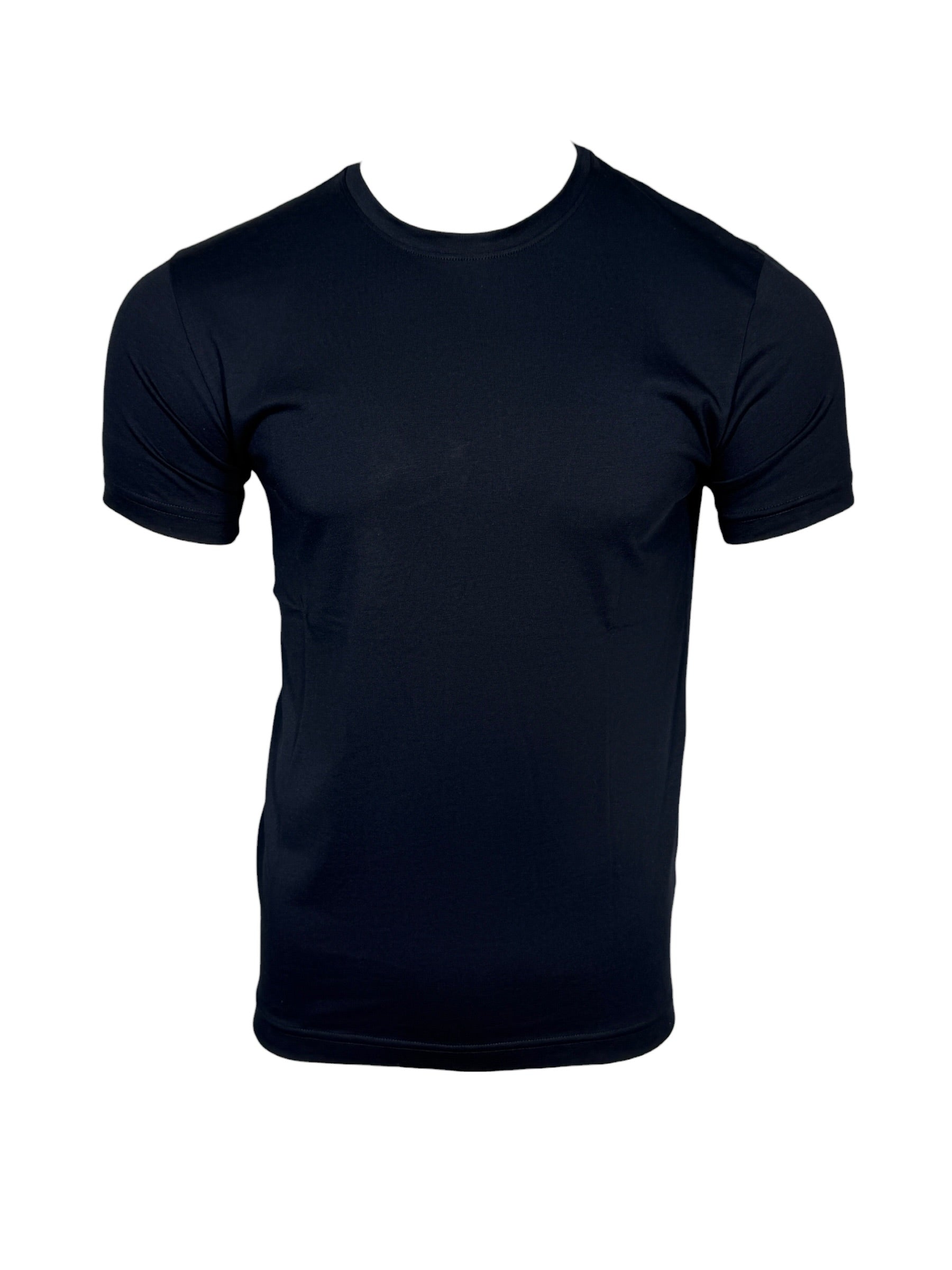 GEORG ROTH MEN'S PIMA T-SHIRT - SHORT-SLEEVE - TRUE NAVY
