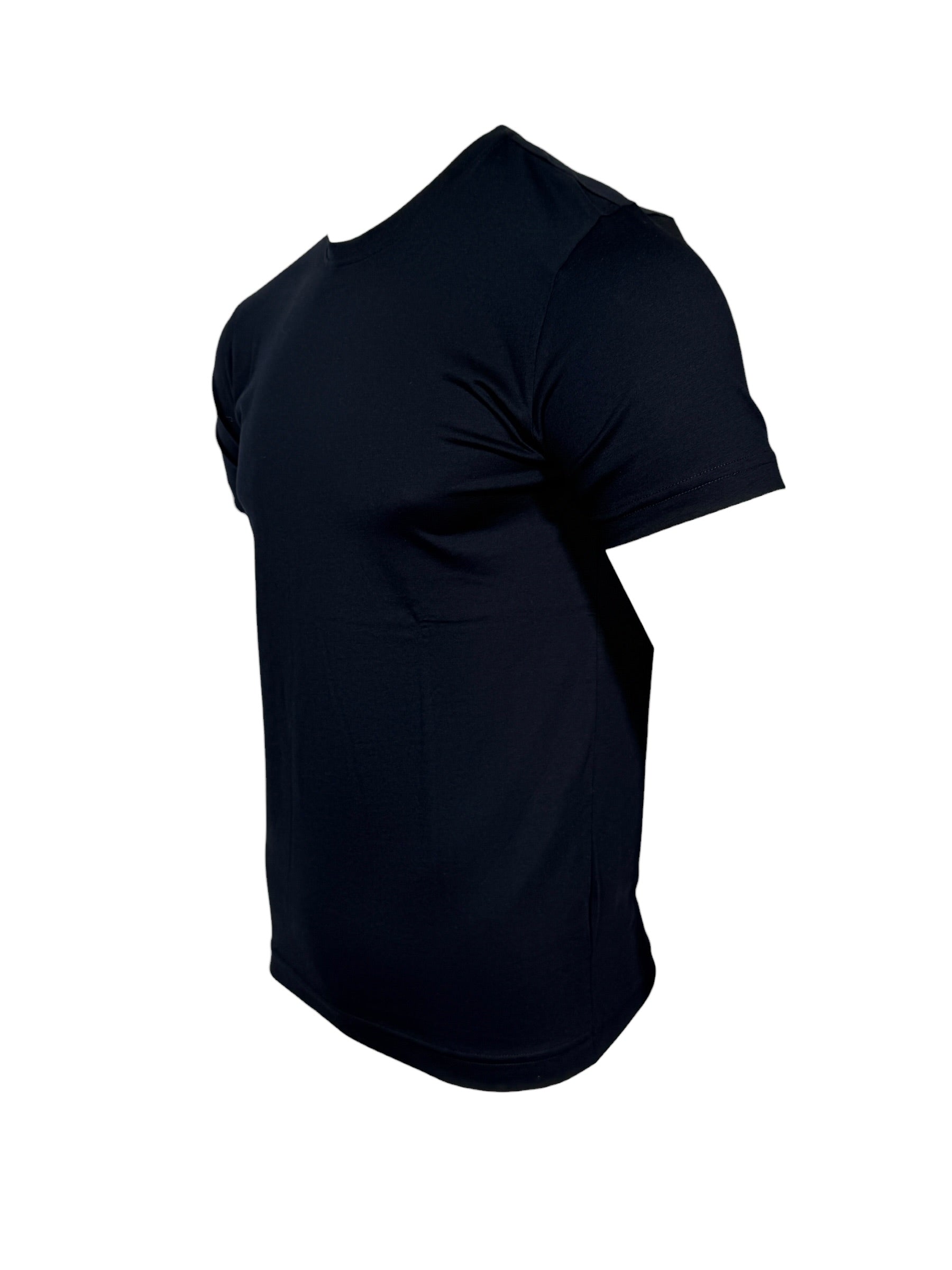 GEORG ROTH MEN'S PIMA T-SHIRT - SHORT-SLEEVE - TRUE NAVY