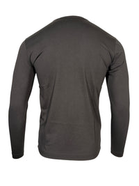GEORG ROTH MEN'S PIMA T-SHIRT - LONG-SLEEVE - BLACK