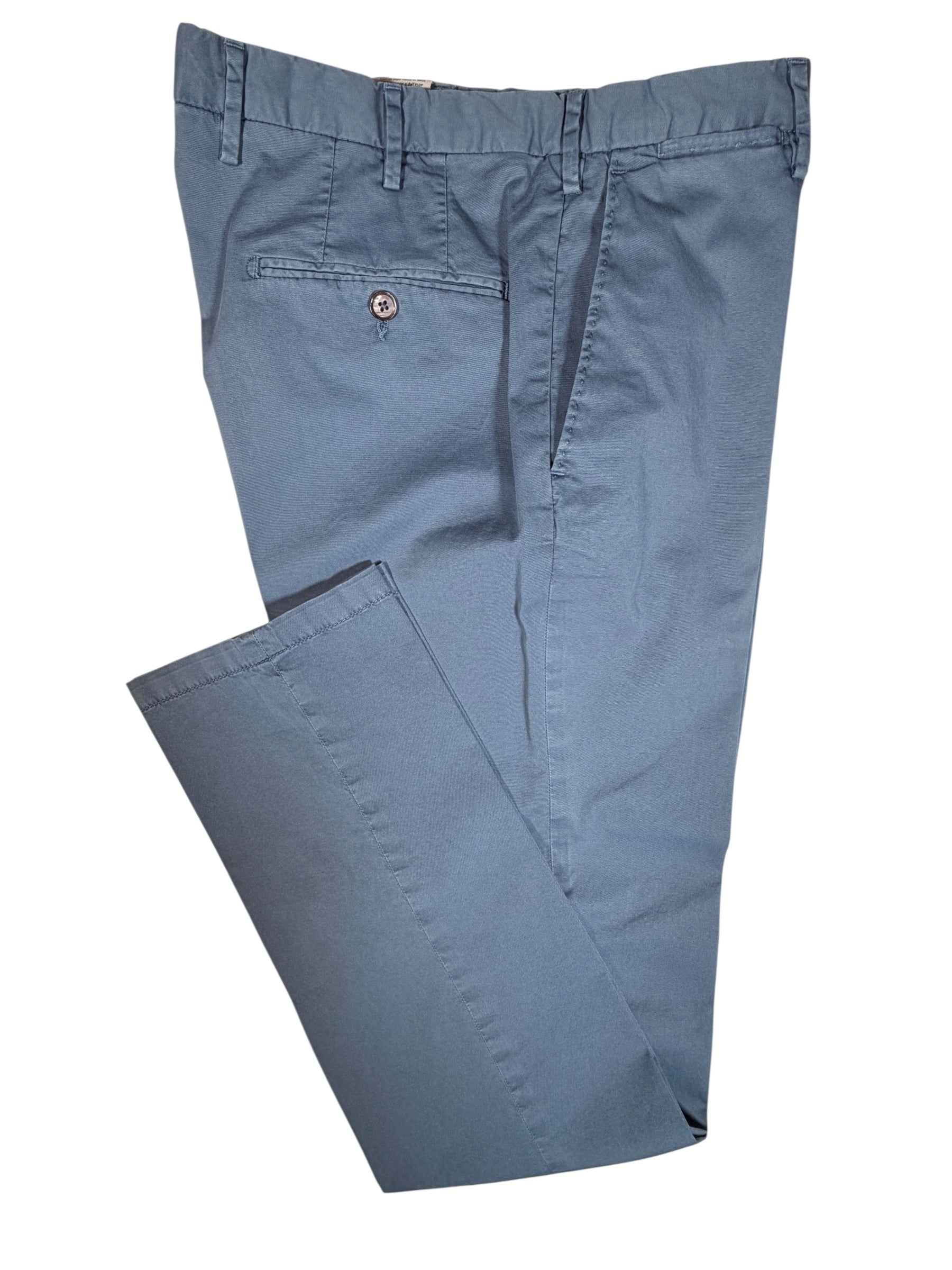 L.B.M. 1911 MEN'S FLAT FRONT TROUSER - COMET BLUE