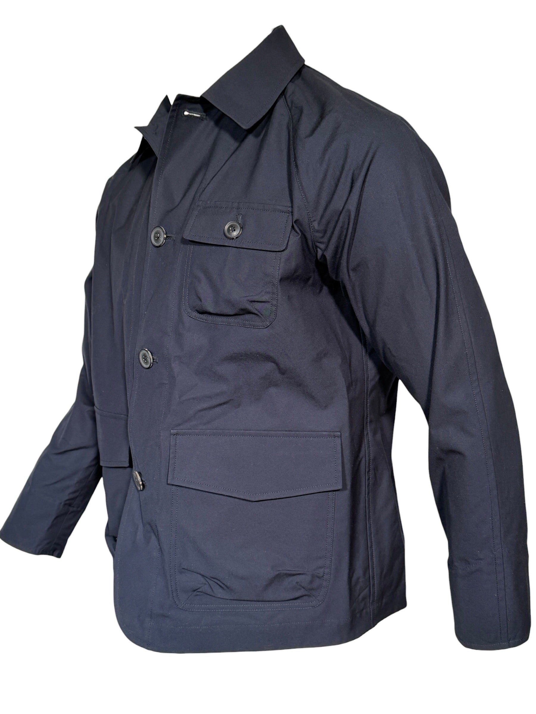 LONDON TRADITION MEN’S CHORE JACKET - NAVY