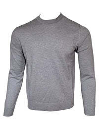 MAURIZIO BALDASSARI SUMMER CASHMERE CREW SWEATER - AIR BLUE