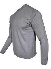 MAURIZIO BALDASSARI SUMMER CASHMERE CREW SWEATER - AIR BLUE