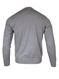 MAURIZIO BALDASSARI SUMMER CASHMERE CREW SWEATER - AIR BLUE