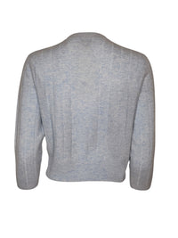 KINROSS SHORT RIB CREW CARDIGAN - SKYWAY