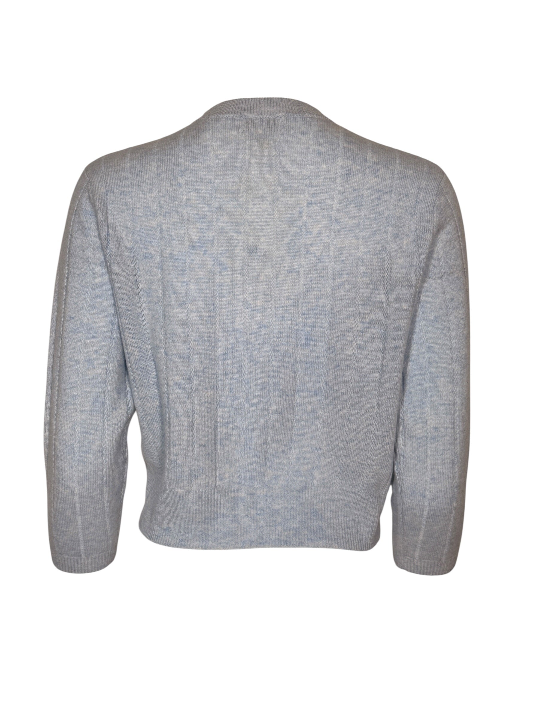 KINROSS SHORT RIB CREW CARDIGAN - SKYWAY
