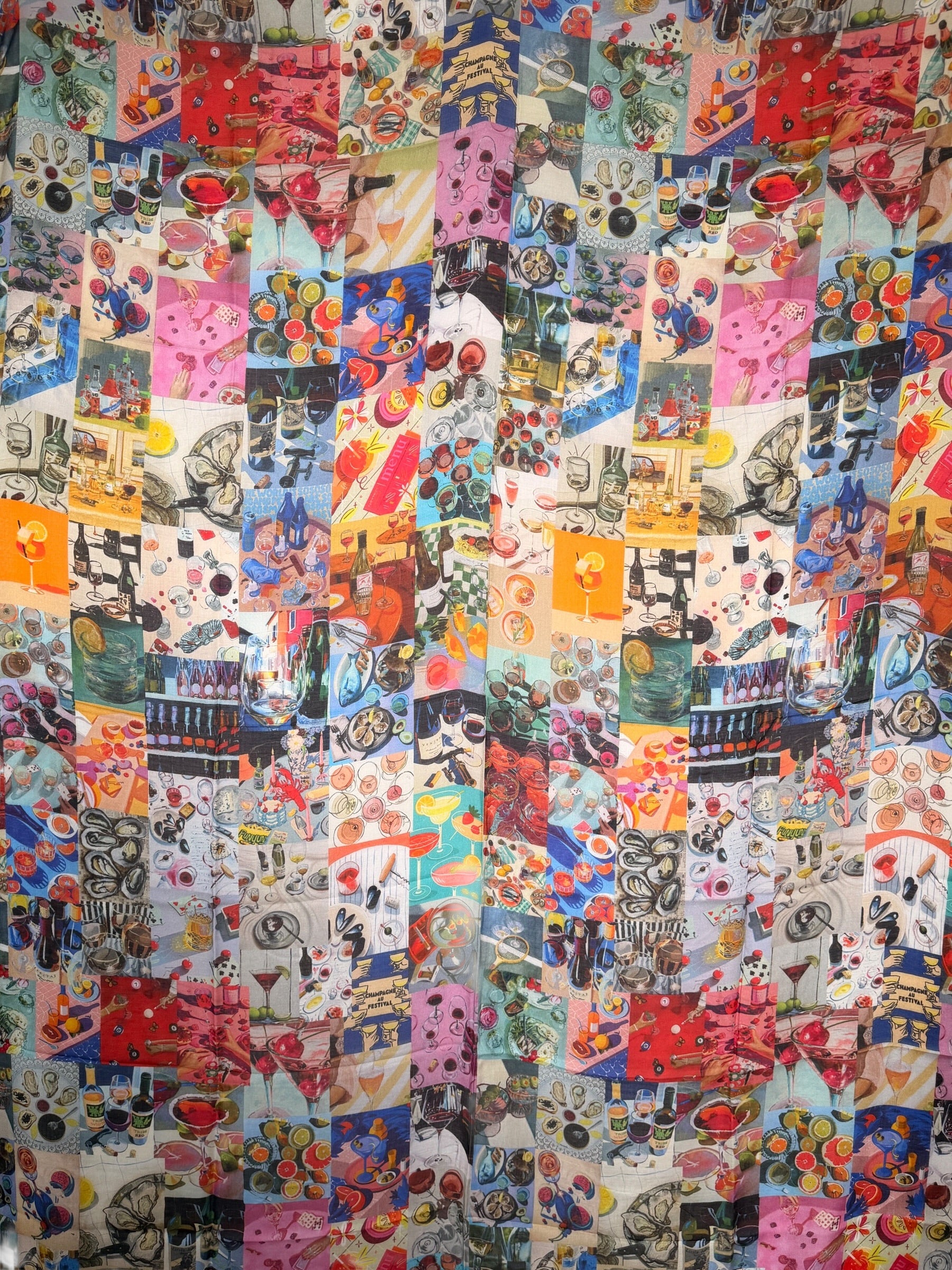 UNBREAK.IT MODAL & SILK SCARF - DRINKS