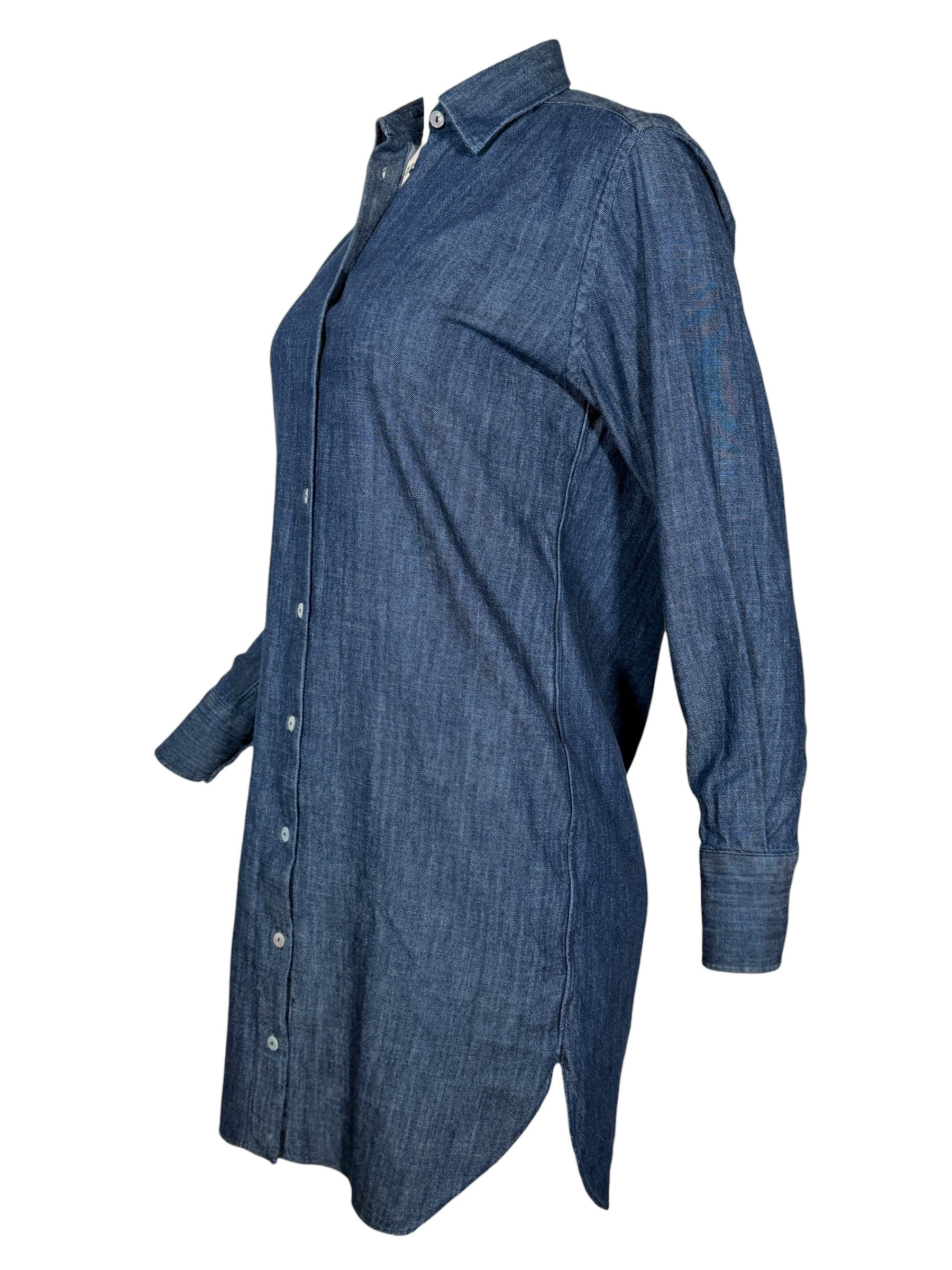GIANGI NAPOLI WOMEN'S MARTA DENIM DRESS - DARK BLUE STONE WASH