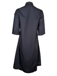 VLT'S BY VALENTINA'S SOLID DRESS - NAVY